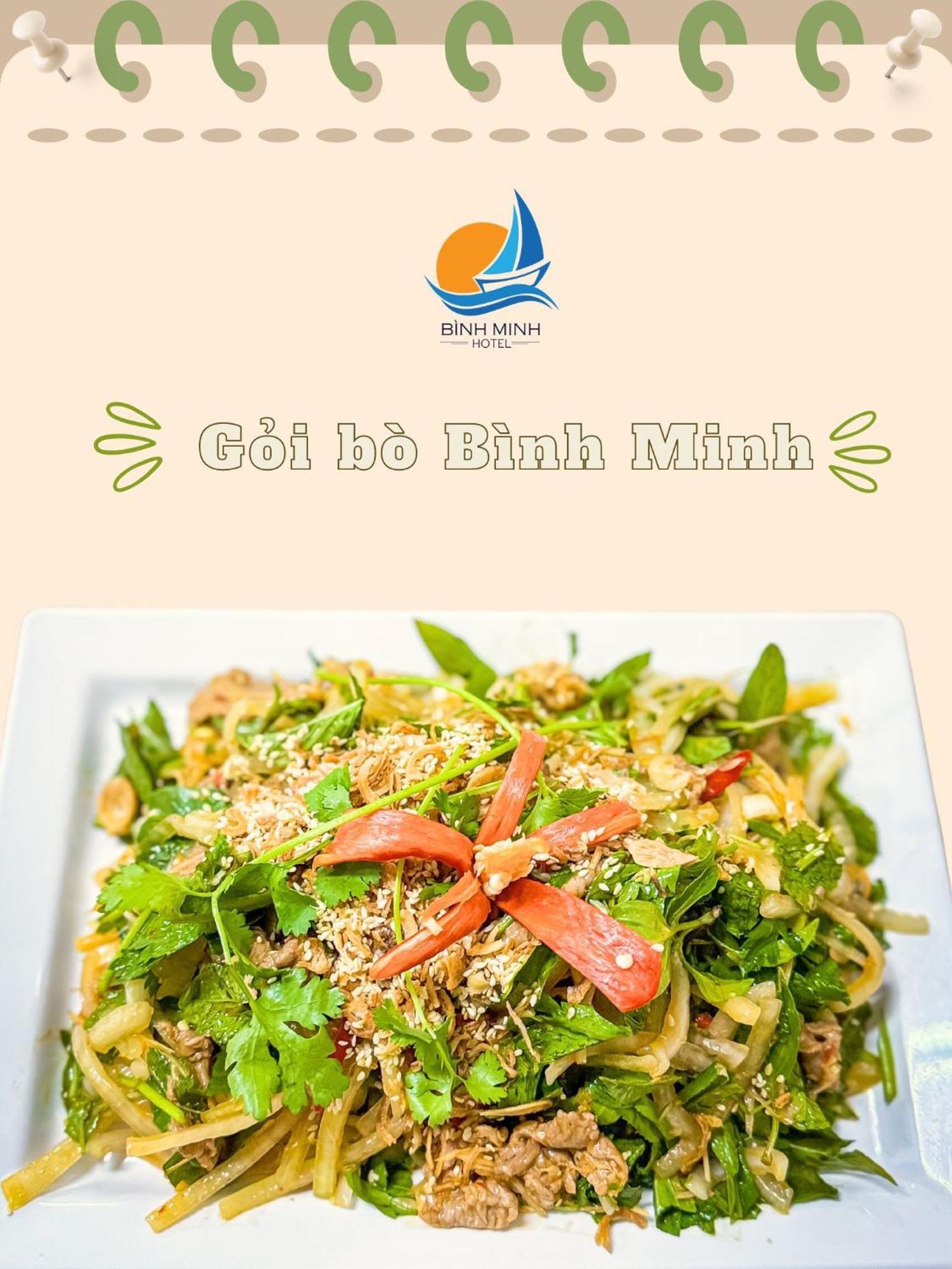 Отель Khach San Binh Minh Фантхьет Экстерьер фото